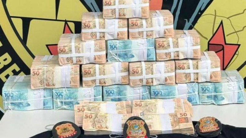 PF Apreende R$ 1 Milhão em Porto Velho/RO