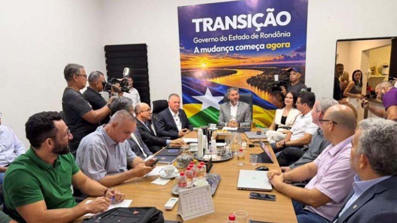 Marcos Rogério reúne equipe de transição e orienta diagnóstico para garantir continuidade dos serviços públicos