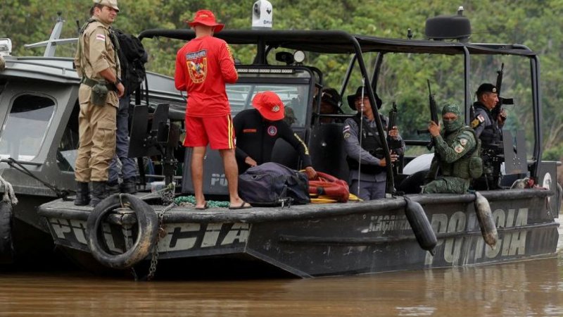 PF encontra no Amazonas pertences pessoais de jornalista e indigenista