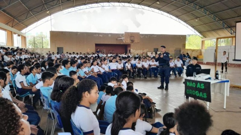 Ações de Prevenção às drogas são intensificadas pelo governo de RO nas escolas de Guajará-Mirim