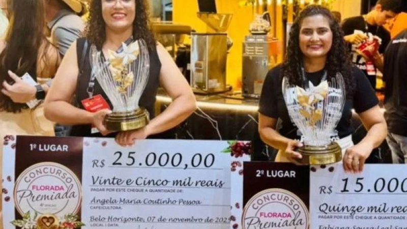 Produtoras de Rondônia conquistam 1º e 2º lugares no maior concurso feminino de cafés do Brasil