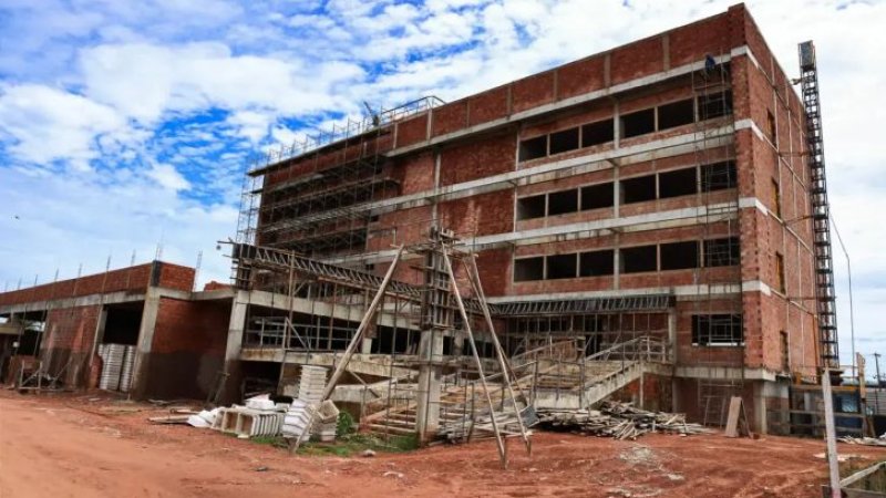 Com estrutura moderna e tecnológica, novo complexo da Polícia Civil chega a 40% de execução