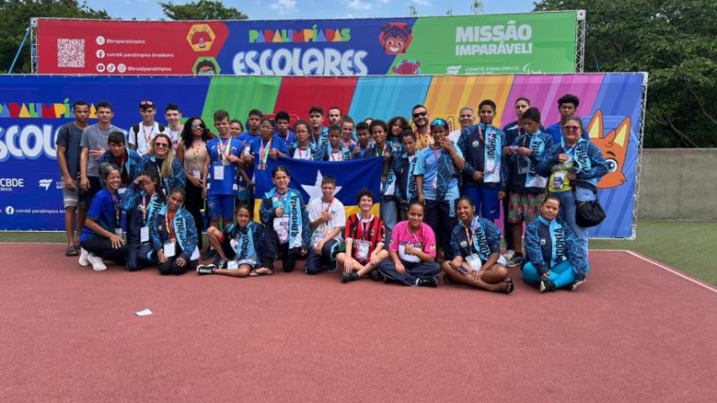 Rondônia amplia desempenho nas Paralimpíadas Escolares encerrando 1º bloco com 30 medalhas conquistadas