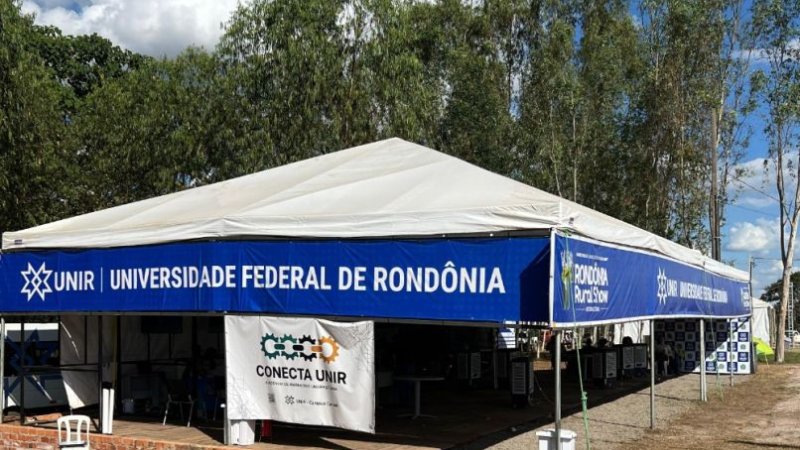 UNIR apresenta projetos na Rondônia Rural Show 2026