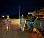 Ladrões furtam transformador e deixam BR-364 às escuras no sentido Unir