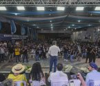 Mais de 2 mil pessoas lotam CTG de Vilhena no lançamento da pré-candidatura de Marcos Rogério no Cone Sul