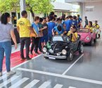 Projeto Agente Mirim participa de ação educativa na Escola Pública de Trânsito durante a Semana Nacional do Trânsito