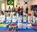 Deputada Cláudia de Jesus particpa da entrega de kimonos ao projeto Sonho Meu em Ji-Paraná